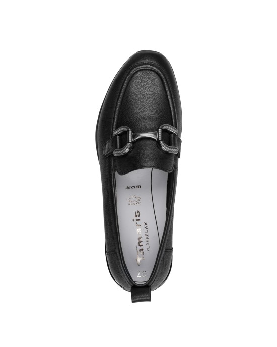 Tamaris Γυναικεία Loafers σε Μαύρο Χρώμα 1-24711-42-003