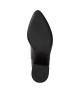 Tamaris 1-25301-45-003 Δερμάτινα Γυναικεία Μποτάκια σε Μαύρο χρώμα