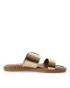 Tamaris Δερμάτινο Flat 1-27128-44 933 Light Gold (Χρυσό)