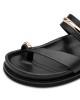 Tamaris Δερμάτινα Γυναικεία Σανδάλια Flatforms 