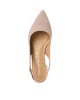 Tamaris Suede Γόβες Μπεζ 1-29500-42-341