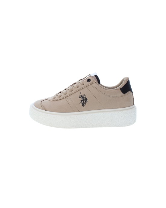 U.S. Polo Assn. Γυναικεία Sneakers Μπεζ