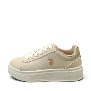 U.S. Polo Assn. Γυναικεία Sneakers Μπεζ