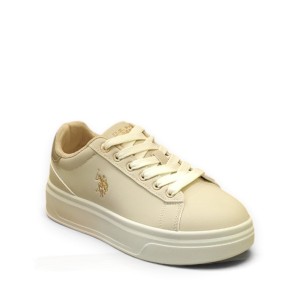 U.S. Polo Assn. Γυναικεία Sneakers Μπεζ